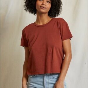 Old Navy Plus Women’s Short Sleeve Tee - Rust 2X